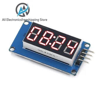

TM1637 LED Display Module For Arduino 7 Segment 4 Bits 0.36Inch Clock RED Anode Digital Tube Four Serial Driver Board Pack