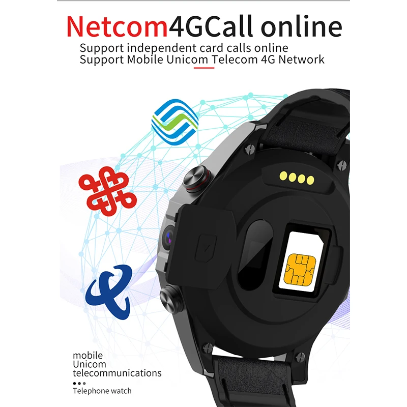 Мужские умные часы с GPS 3 + 32 ГБ 2019 мАч Android 800 7 1 МП|Смарт-часы| |