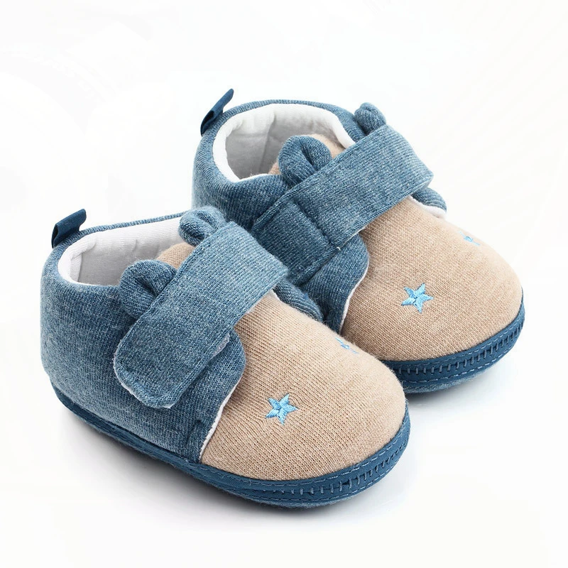 Cartoon Bear First Walkers Infant Toddler Shoe Newborn Baby Boy Girl Shoes Soft Soled Non-slip Baby Shoes Baby Booties