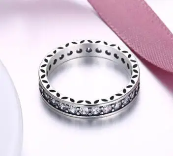 Koop CAR015 Luxe 100% 925 Sterling Zilveren Ringen voor Vrouwen Bruiloft Engagement Acessories Zirconia Sieraden