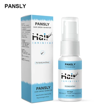 

Unisex 100% Pansly Natural Hair Growth Inhibitor Essence Spray Hair Removal From Body Legs Armpit Painless Facial Stop Hair