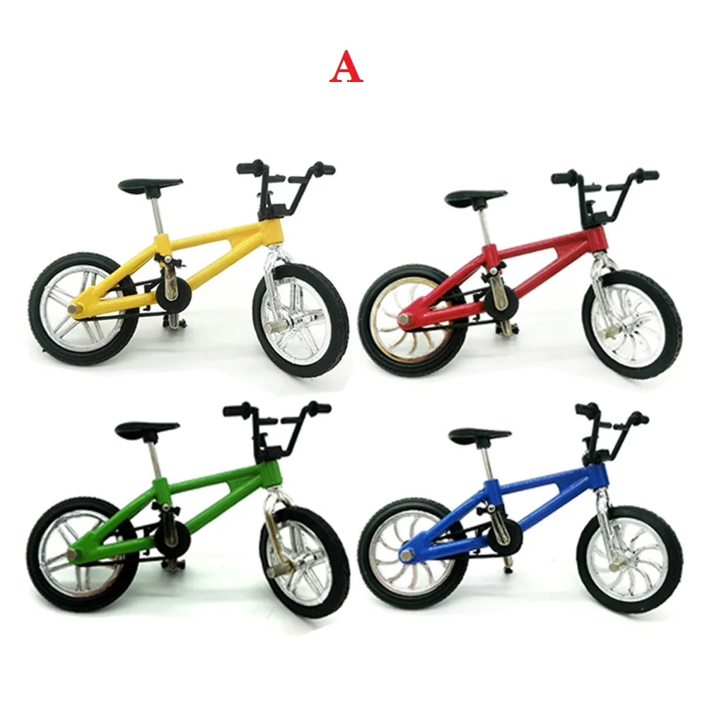 Много вариантов цвета игрушки сплав палец BMX функциональный детский велосипед палец велосипед мини палец bmx велосипед игрушка