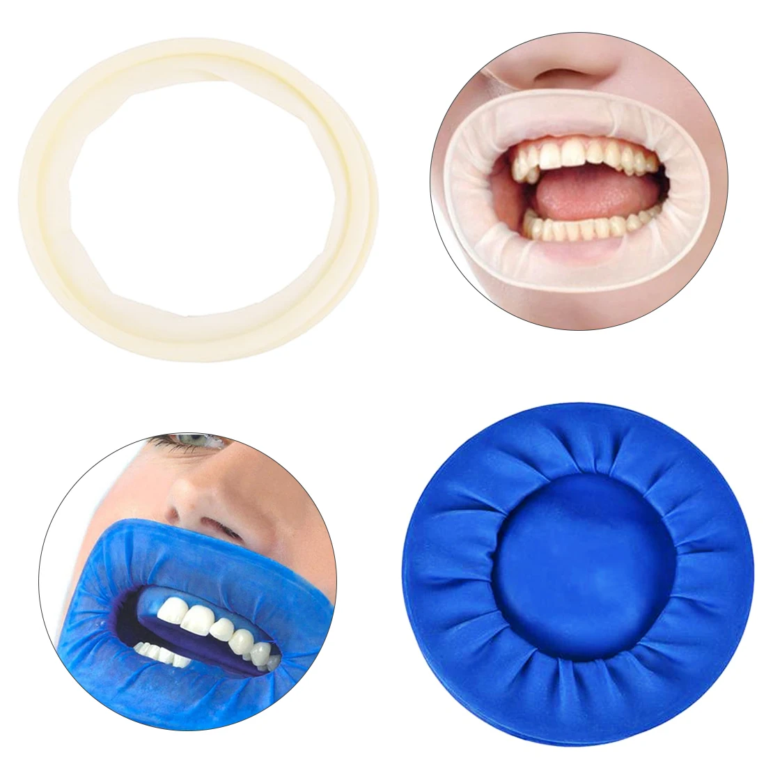 RubberDamRubberLatexDentalIntraoralDentistryCheekRetractorFull