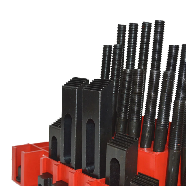 M12 Milling Machine Clamping Practical Set 58pcs Mill Clamp Kit Vice 1SET S45C S