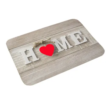 

Non-Slip Welcome Mat Letters HOME Printed Doormat for Home Bathroom Livingroom Kitchen Doormats 40X60cm TB Sale