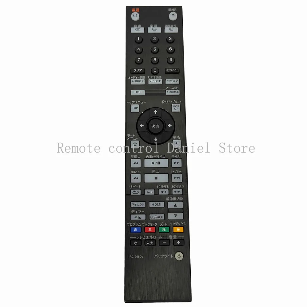 

NEW Origianl RC-965DV For Pioneer 4K UHD Blu-Ray Disc Remote Control UDP-LX800 UDP-LX500 Fernbedienung Japanese