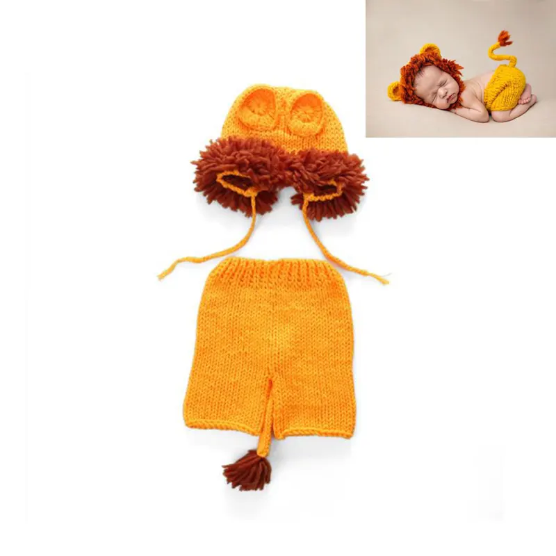 newborn photography props crothet baby clothes boy clothing boys accessories infant girl costume crocheted handmade outfit disney world baby souvenirs	