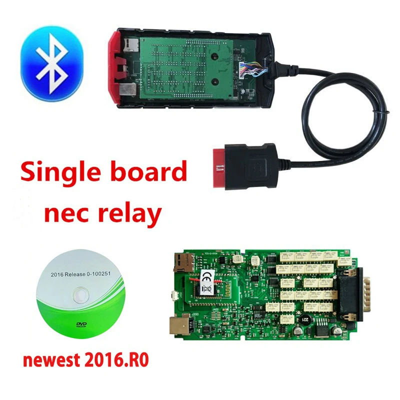 Best Single board New relay Bluetooth for delphis vd ds150e cdp.0 R0 with keygen WOW SNOOPER Autocoms Multidiag pro
