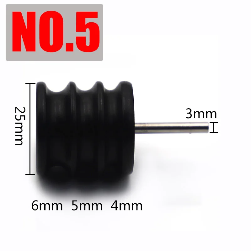 NO.5 Grinding head Кожаный инструмент для полировки кромок, электрическая Шлифовальная головка из сандалового дерева, полировка кожи, инструменты для самостоятельной полировки - Цвет: NO.5 Grinding head