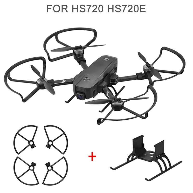 Quick-release Propeller Guard Drone Propeller Protective Cover Children Aircraft Toy Accessories Parts 4PCS For HS720/720E
