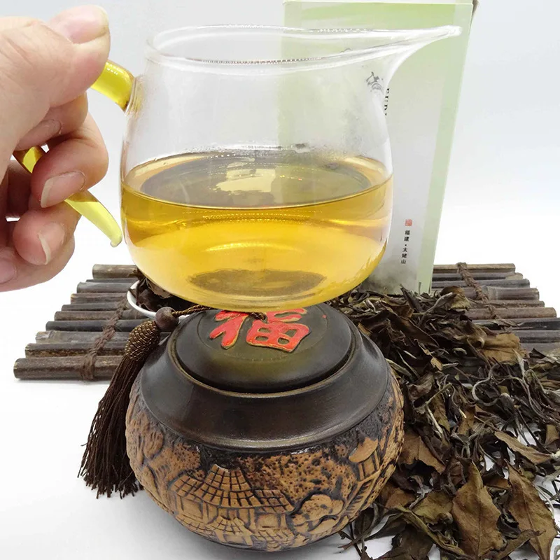R более 3 лет высокое качество горный дикий Старый белый чай натуральный зеленый органический чай Shoumei чай Shou mei ниже кровяного давления