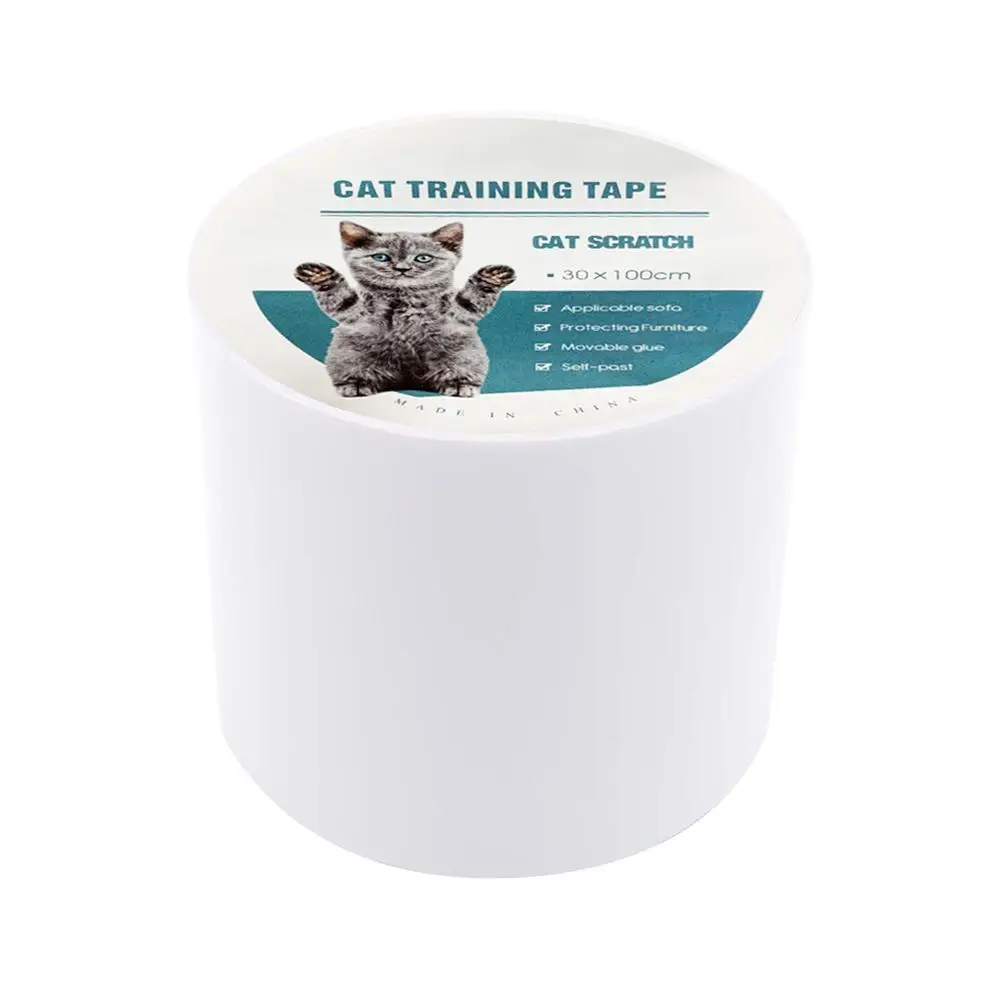 Анти-Царапины Pet Cat тренировочная лента Защита от царапин коврик мебель и Кожа Защита от царапин защитная лента для кошек и домашних животных