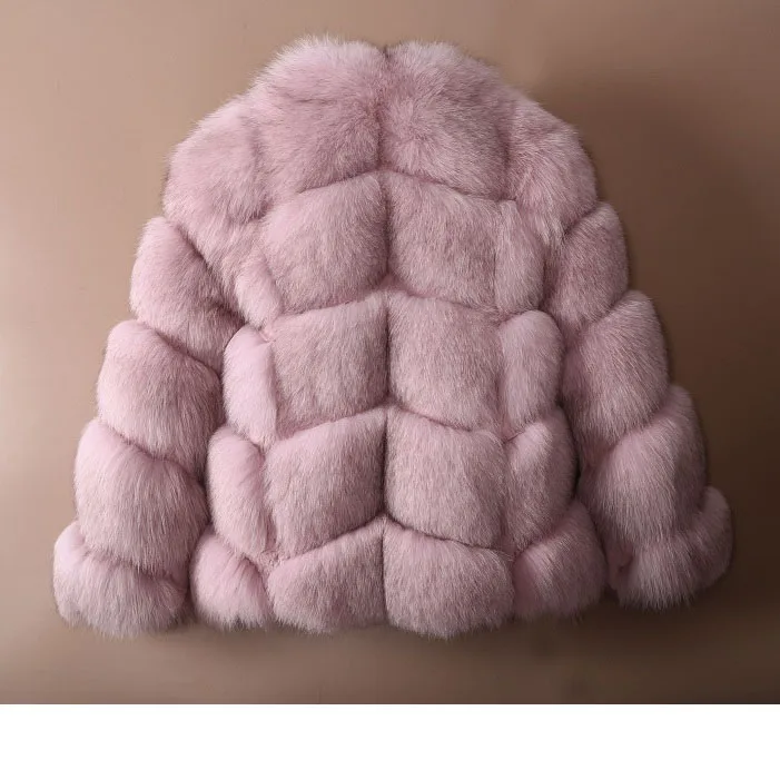 OFTBUY пальто с натуральным мехом зимняя куртка женская из натурального Лисьего меха Толстая теплая Уличная Повседневная женская верхняя одежда Корейский модный бренд