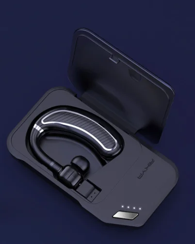 Silver Наушники-вкладыши без рук, наушники manos libres bluetooth para celular earpods чехол для наушников - Color: Silver