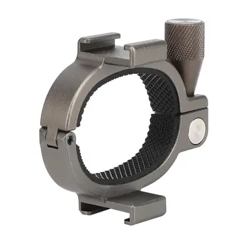 

UURig R037 Folding Quick Release Double Cold Shoe Extension Bracket for DJI Osmo Mobile3 Mobile Phone Ballhead Stabilizer