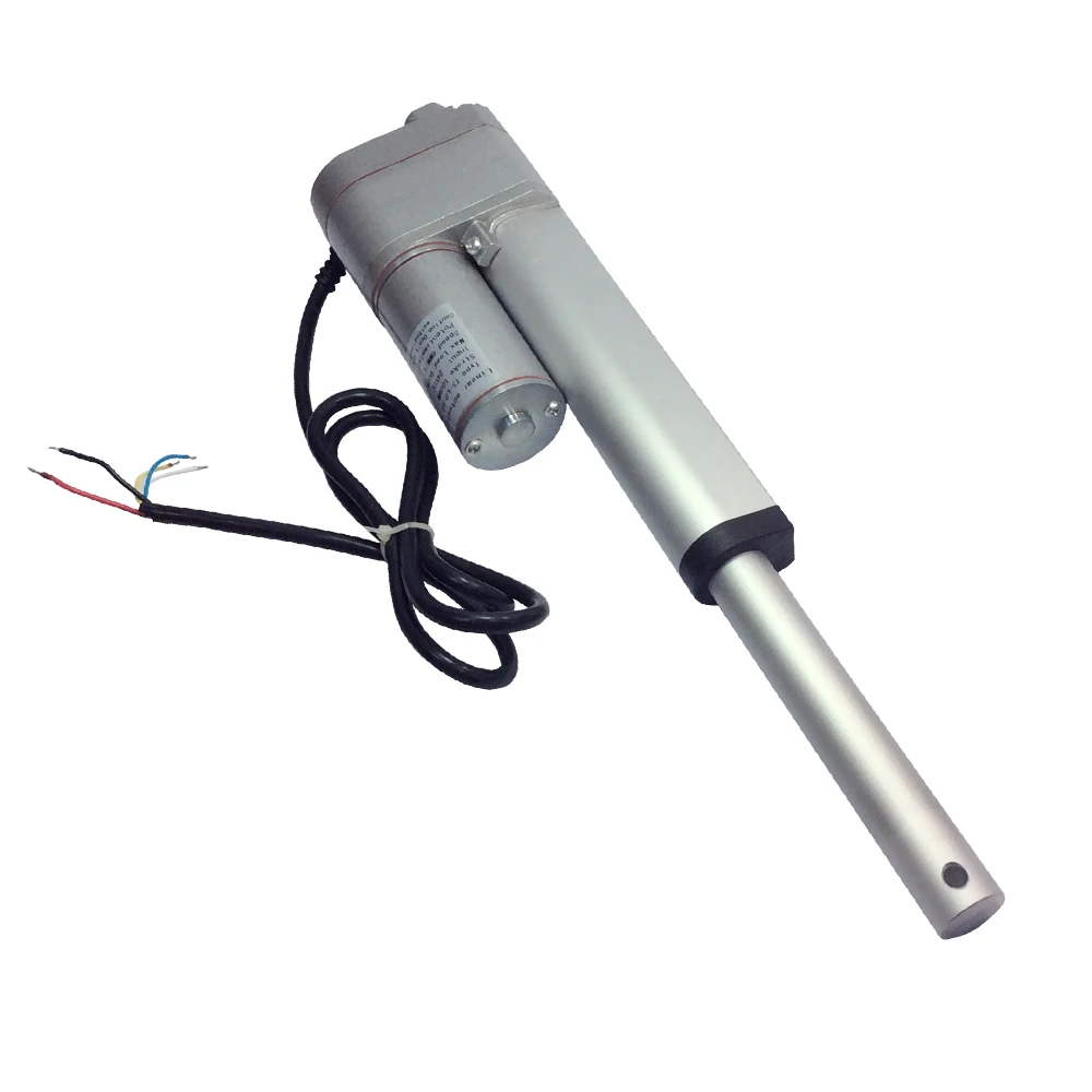 LDHS DC 12V электродвигатель линейный привод 24V 450-900N 50-300 мм ход 6-20 мм/сек. скорость линейный клюшка с потенциометром отзывы