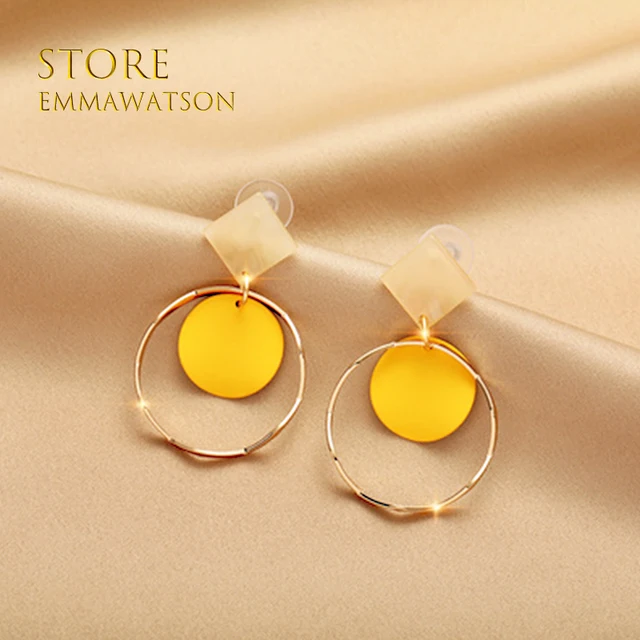 Fashion Women's Earrings Set Pearl Crystal Stud Earrings For Women 2021 Boho Geometric Round Flower Tassel Earrings Punk Jewelry 16