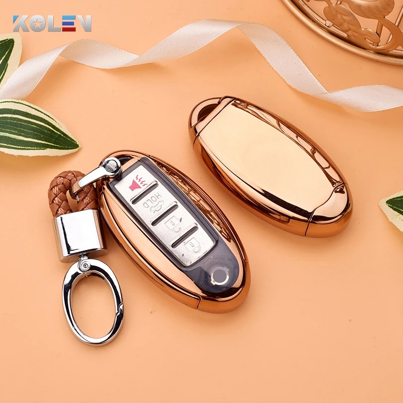 TPU Colorful PC Auto Supporto Della Copertura Della Cassa Chiave A Distanza Per Nissan Qashqai J10 J11 X-Trail T31 T32 juke Tiida Calci di Murano Pathfinder - Hbb73538599df468a8509e2200b471da2P