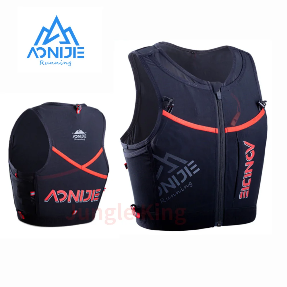 AONIJIE C9106 Newest 10L Quick Dry Sports Backpack Hydration Pack Vest Bag With Zipper For Hiking Running Marathon Race Black | Спорт и