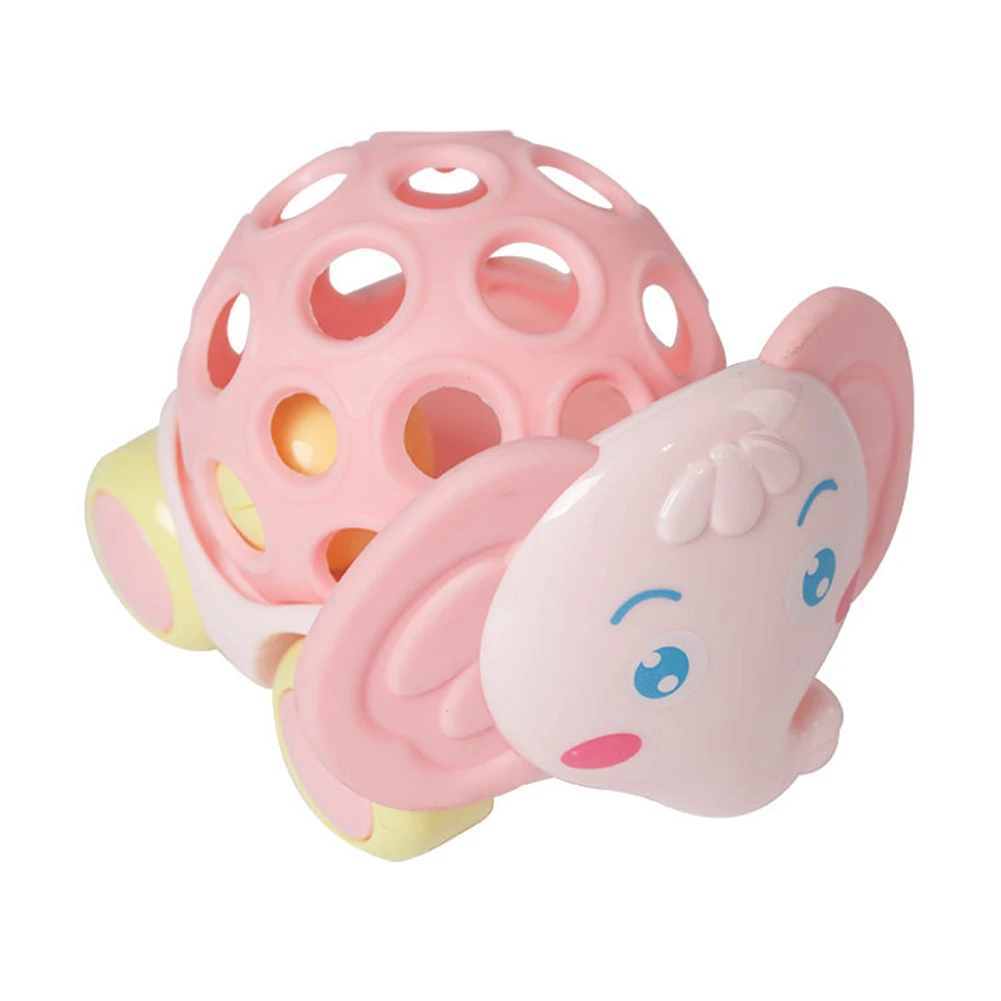 Baby Rattle Toys Cute Dog Animal Sliding Car Soft Hand Shake Ball Bell Rattle Education Baby 4