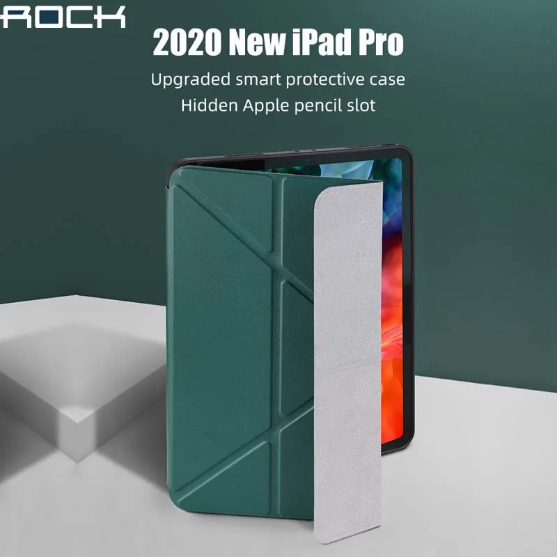PU кожаный чехол для iPad Pro 12 9 &quot2020 противоударный с запахом защитный чехол-книжка