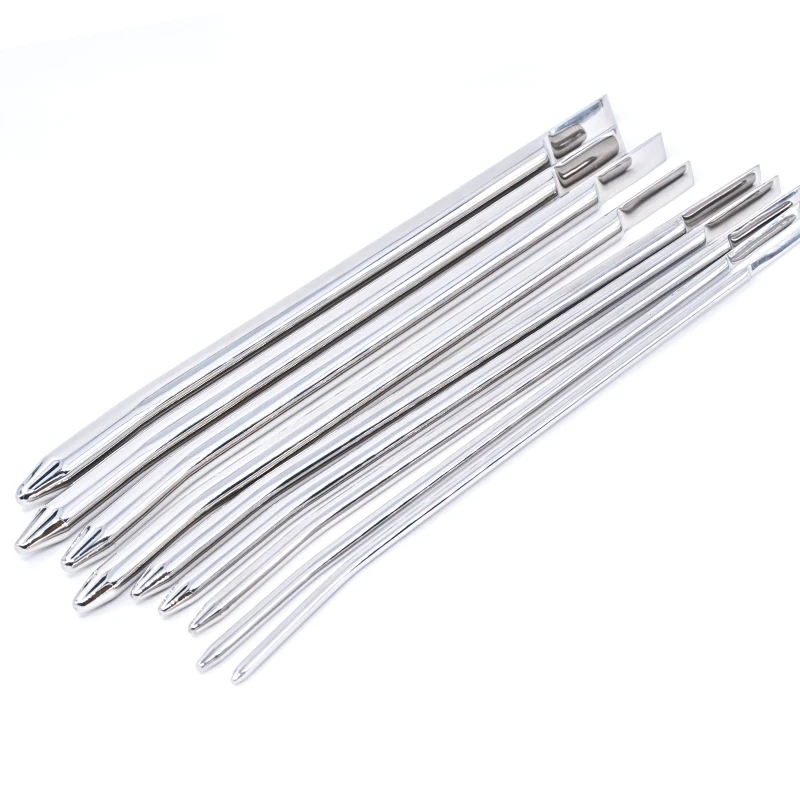 Stainless Steel Urethral Blockage Male Penis Plug Urethral Dilator Man'S Masturbator Stick 9size Stimulation Cock Plug