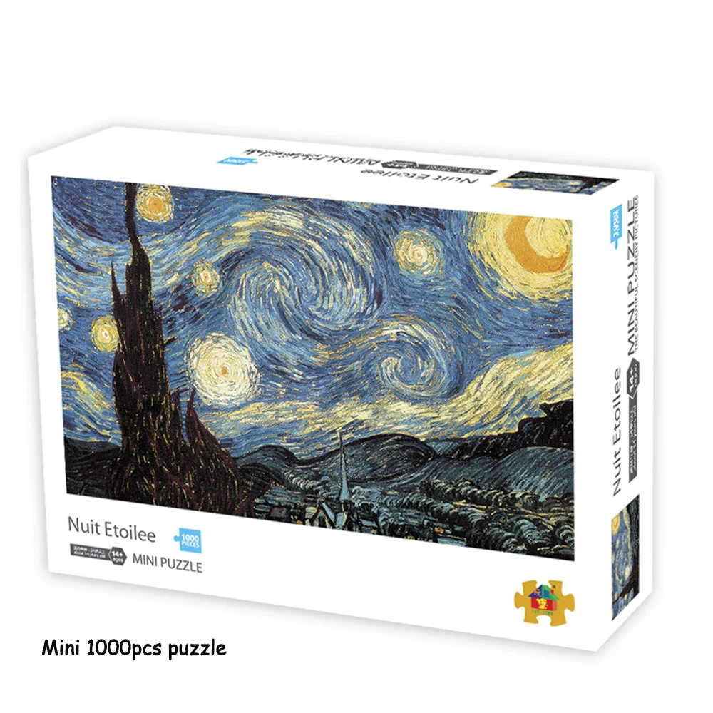 3d Puzzle Difficult Famous Painting 