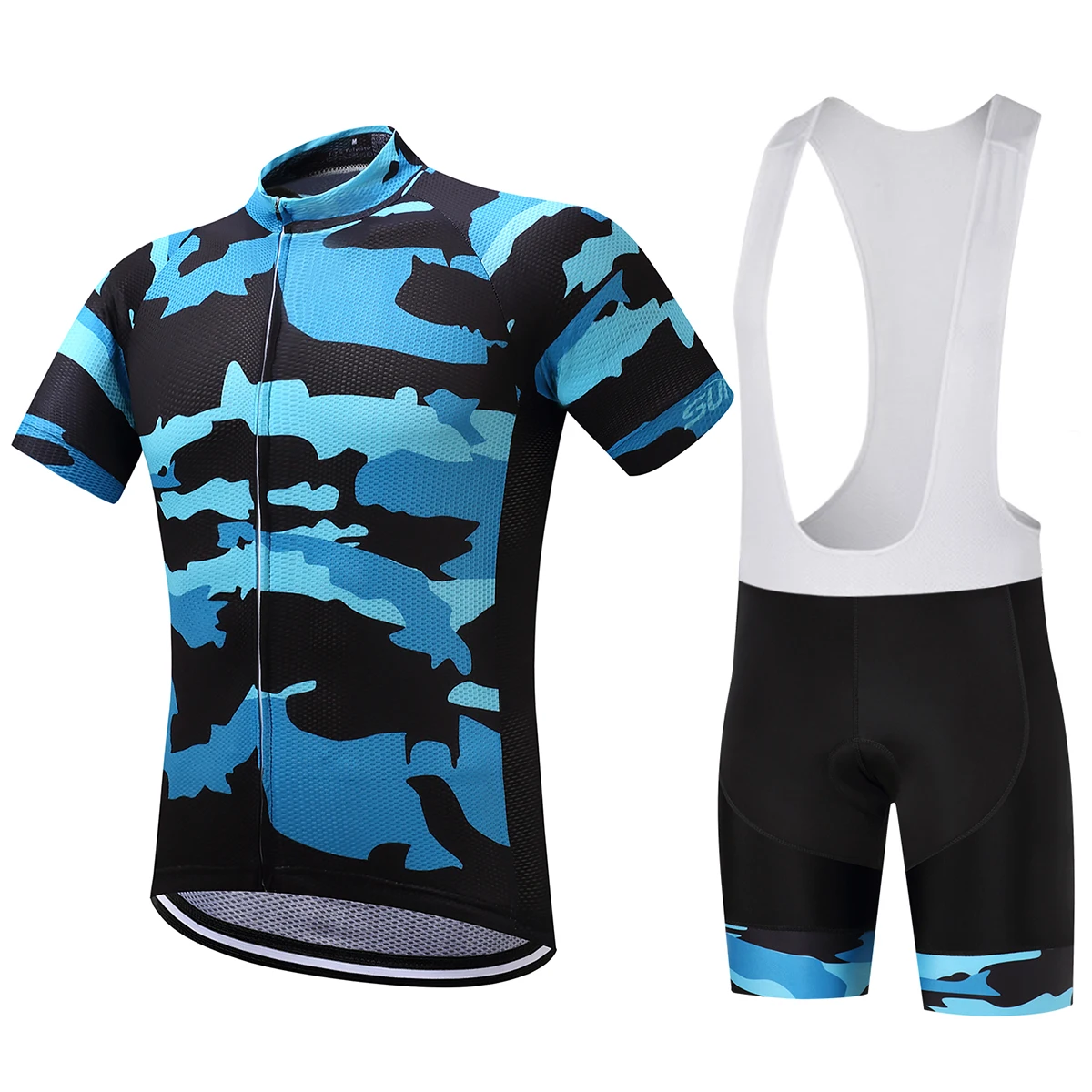 Летний мужской комплект Джерси для велоспорта комбинезон с коротким рукавом