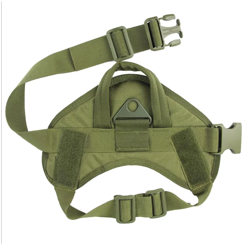 1000D нейлон Molle охотничья одежда для собак Военный полицейский жилет для собак открытый боевой тренировочный жилет для собак тактическая служба жгут для собак