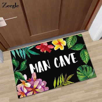 

Zeegle Entrance Doormat Home Decor Floor Mats Living Room Rugs Anti-slip Kitchen Bathroom Mats Bedroom Carpet Bedside Rugs