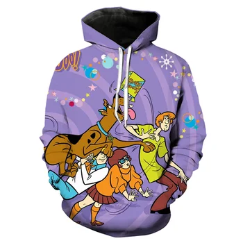 

new scooby doo hoodie men 3d print hoody/shirts/pants harajuku casual shorts funny streetwear hip hop anime werewolf sweashirts