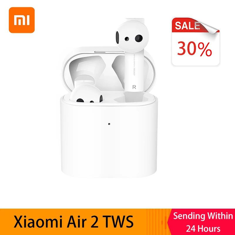 Original Xiaomi Air 2 Airdots Pro TWS Wireless Bluetooth Earphone Headphones LHDC Dual Mic Auto Pause Tap Control | Электроника