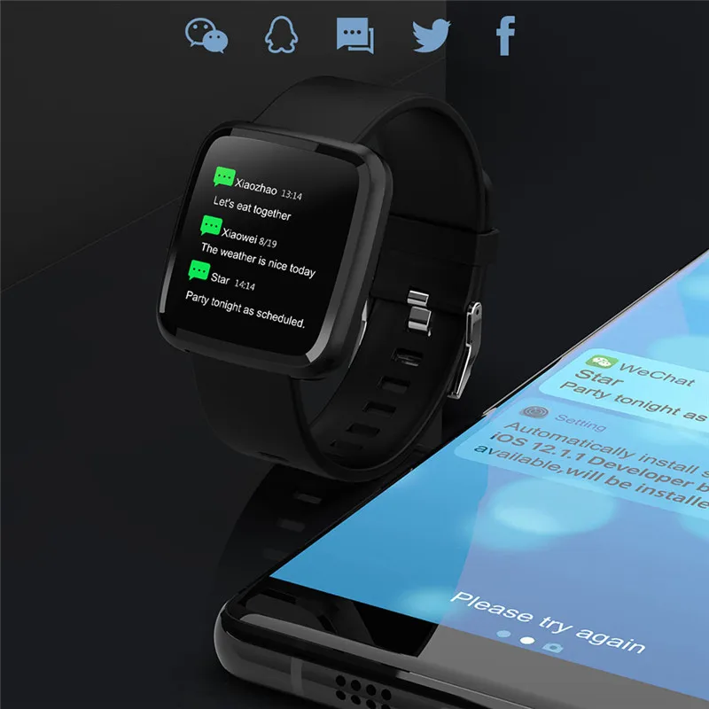 CY7 PRO Смарт часы полный экран сенсорный IP67 Водонепроницаемый Bluetooth Спорт фитнес трекер для мужчин Smartwatch для IOS Android телефон