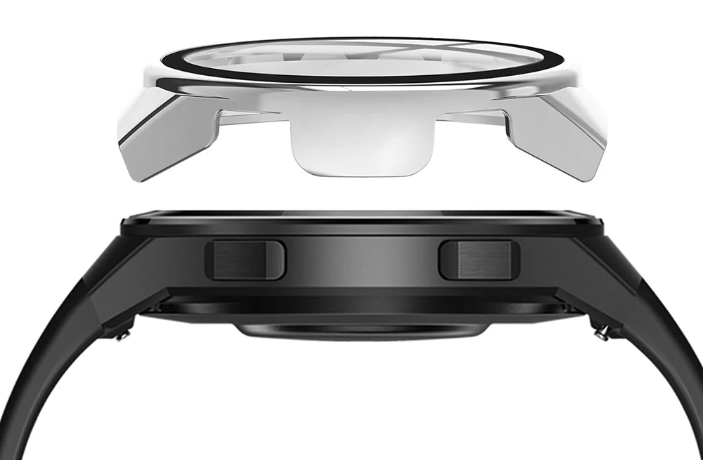Case for Huawei Watch GT 2E GT2E GT2 GT 2 42mm 46mm Full Coverage Bumper Case Cover with Tempered Glass Screen Protector Case for Huawei Watch GT 2E GT2E GT2 GT 2 42mm 46mm Full Coverage Bumper Case Cover with Tempered Glass Screen Protector