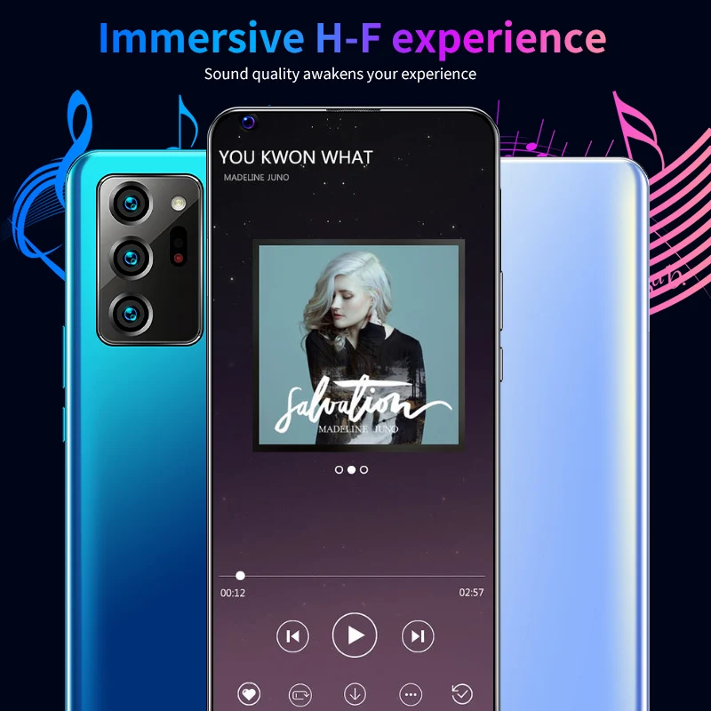 Note30U Snapdragon 865 2020 Newest 7.2”HD Full
