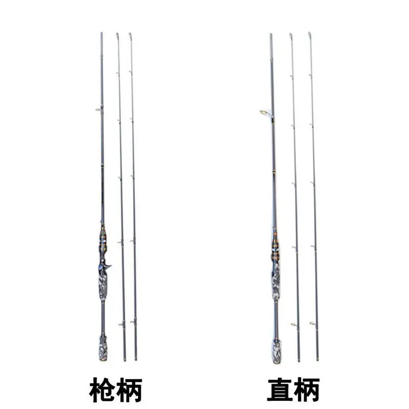 

Double Slightly Road Sub Pole High Carbon Ultra Light Fishing Rod Water Drop Wheel Suit Throwing Rod Fishing Road Sub Pole