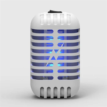 

Household 2W Electric Mosquito Killer Lamp 360-400nm UV Light Attracts Flying Insects Bugs Mini LED Night Light with Storage Box