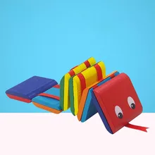 Échelle à rabat en bois coloré 1 pièce, jouets de changement d'illusion de Vision, jouets magiques d'éducation précoce pour enfants, jouet de Cognition des couleurs