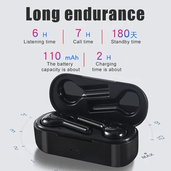

Translation Earphones Wireless Bluetooth Earphone Stereo Noise Reduction Translator Headset PUO88