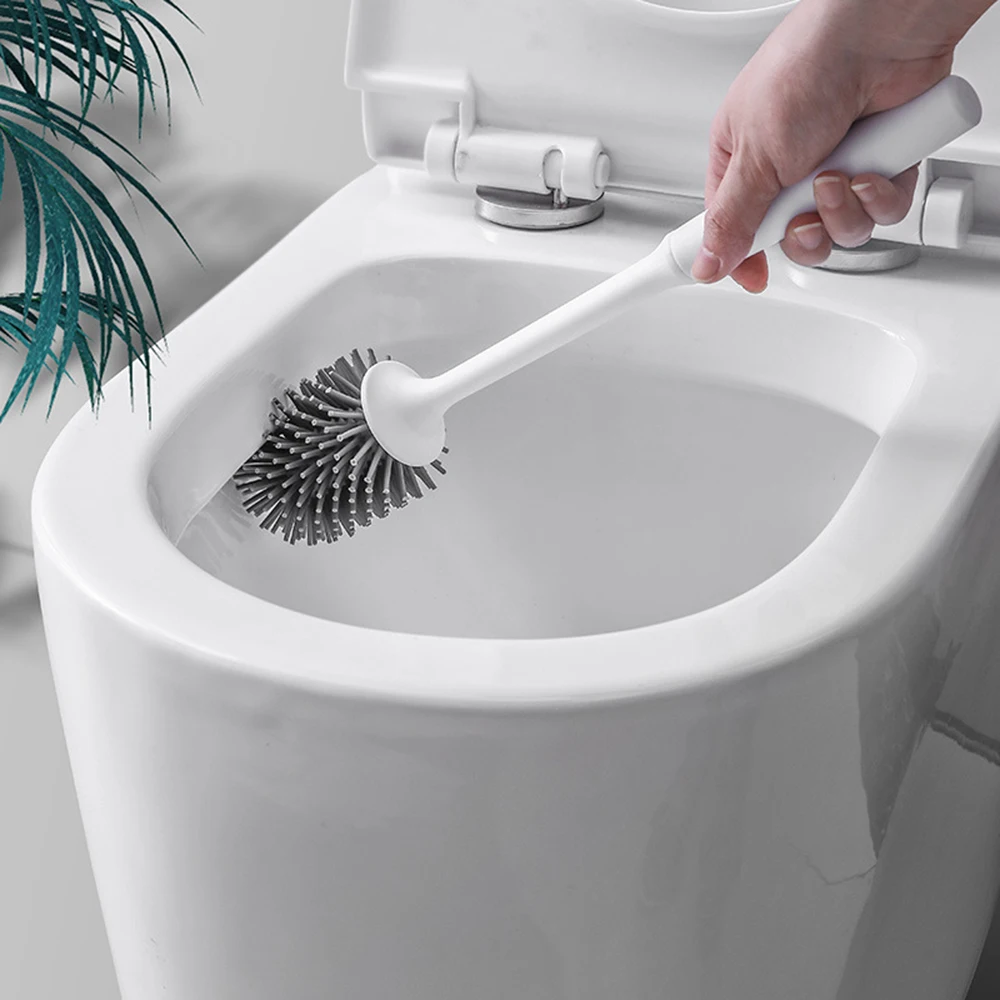 Мягкая туалетная щетка для дома Настенная или щетка для чистки пола TPR аксессуары для ванной комнаты товары для чистки Прямая поставка
