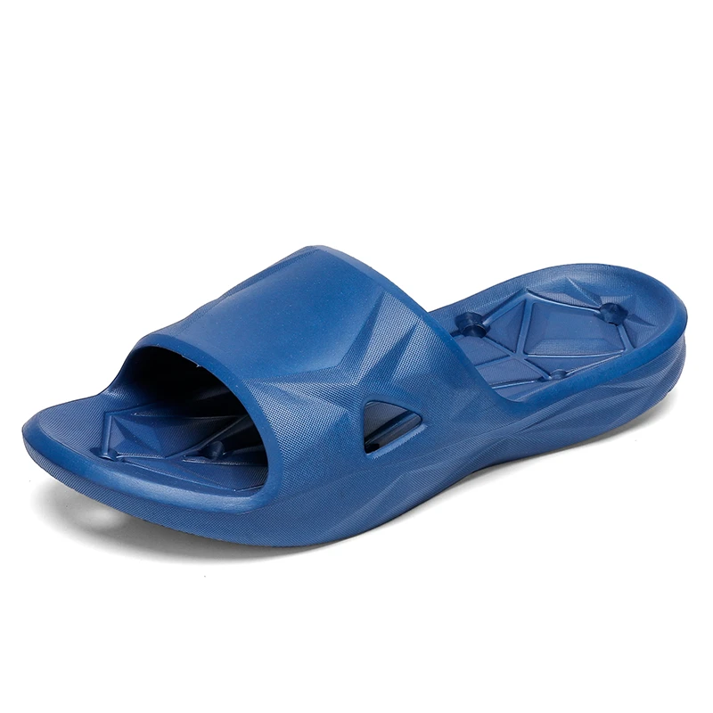

Unisex Indoor Eva Home Sandals and Slippers Male Summer Non-slip Bathroom Slippers Drain Flat Men's Flip Flop Shower Shoes