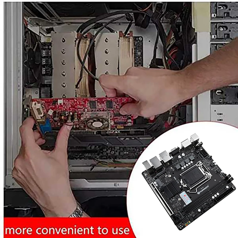 HUANANZHI B85-ITX Motherboard LGA 1150 CPU 2XDDR3 1333/1600MHz 16G ...