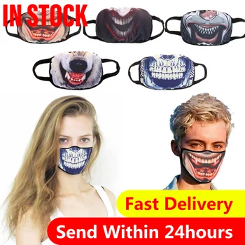 

2 Pcs Adult Masks Breathable Face Mask Mouth Covering Washable Reusable Cotton Masks Mascarillas Py6