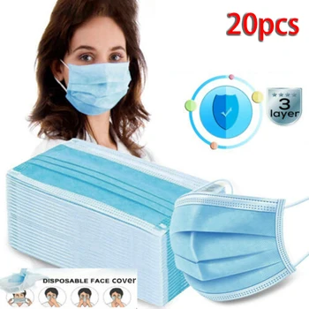 

Universal 3 Layers Disposable Anti Flue Spittle Anti Dust Splash Anti-saliva Spray Protection Mouth Covers Anti-Dust Face Covers