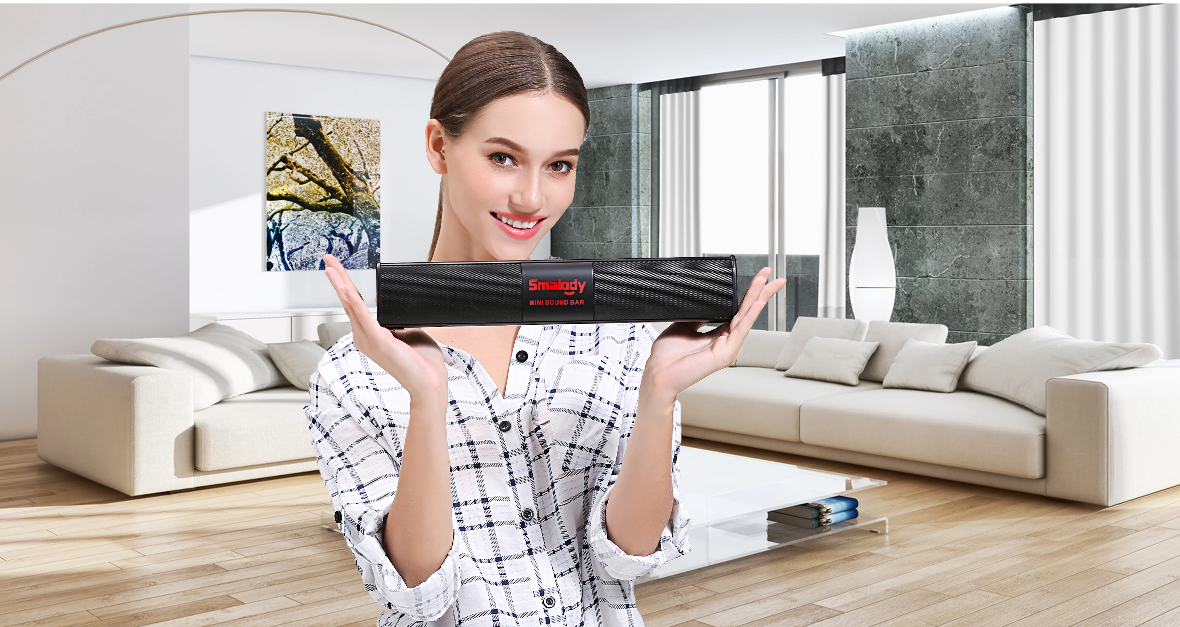 Портативный беспроводной Bluetooth динамик 10 Вт цветной светодиодный светильник