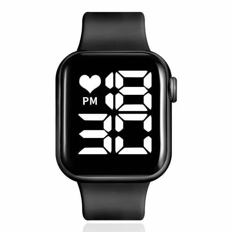 Reloj Digital LED para Hombre y mujer, pulsera electrónica de silicona con diseño militar del ejército deportivo