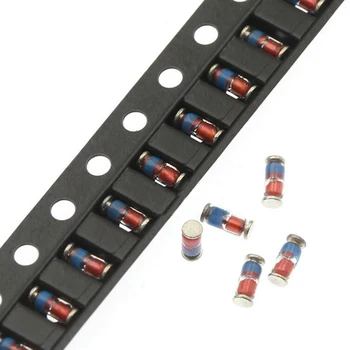 

100PCS ZMM 3V 3V3 3V9 4V7 5V1 7V5 8V2 10V 12V 15V 16V 18V 20V 24V LL34 SMD Zener diode package 1/2W 0.5w Chip Zener diode