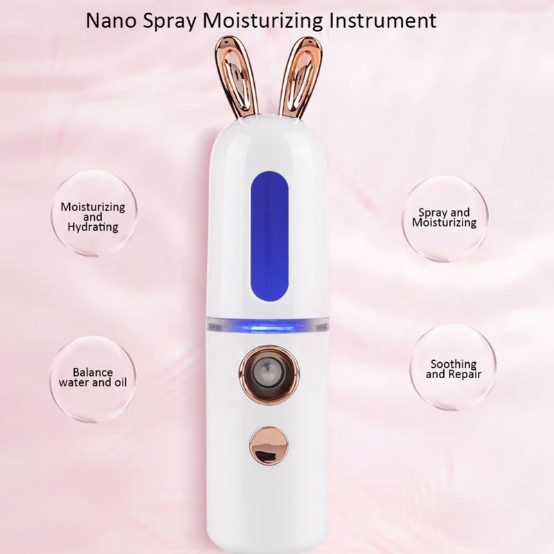 SANQ портативный увлажняющий Распылитель для лица нано спрей распариватель для лица опрыскиватель 30 мл спрей для лица Инструменты для красоты