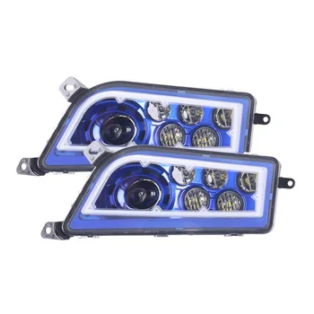 

ATV/UTV LED Headlights with Halo Angle Eye for '14-'16 RZR XP 1000 Polaris 15'-16' RZR 900