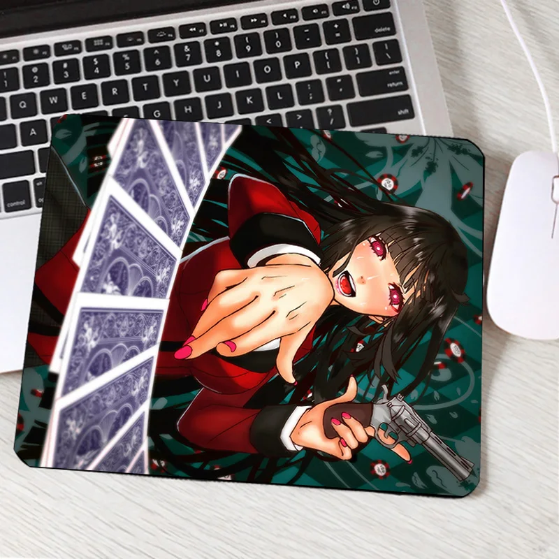 Сексуальный красивый милый Аниме Девушки Jabami Yumeko комикс маленький резиновый коврик для мыши Kakegurui анимация манга стол из поликарбоната коврик для ноутбука - Цвет: 220X180X2MM